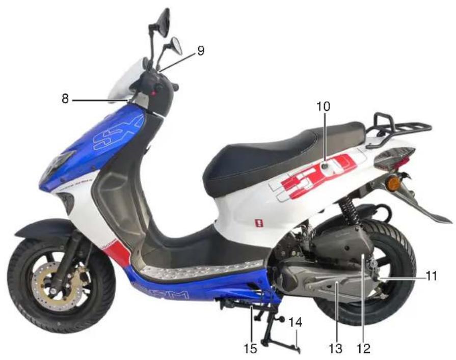 SFM SX 50 (2011) - Fahrzeugansicht links - 1