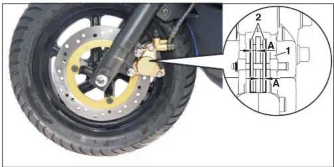 SFM SX 50 (2011) - Vorderradbremse - 1