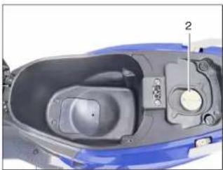 Sachs SX1 (2008) - Tankdeckel - 2