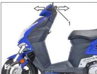 Sachs SX1 (2008) - Lenkungslager prüfen Teleskopgabel prüfen - 1
