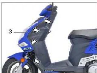 Sachs SX1 (2008) - Hauptscheinwerfer - 3