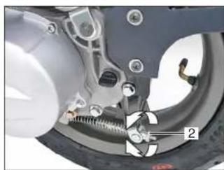 Sachs SX1 (2008) - Hinterradbremse - 2