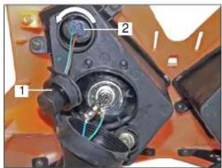Sachs Speedforce 50 (2008) - Hauptscheinwerfer und Standlicht - 2