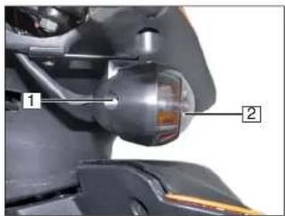 Sachs Speedforce 50 (2008) - Blinkleuchten vorne und hinten - 1