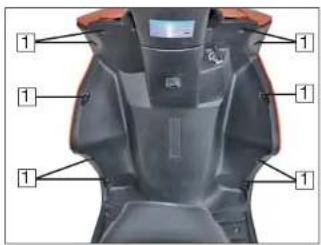 Sachs Speedforce 50 (2008) - Hauptscheinwerfer und Standlicht - 1