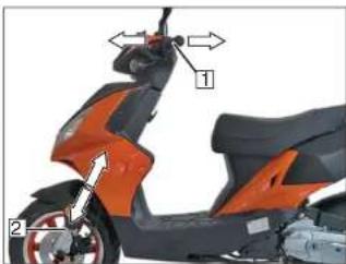 Sachs Speedforce 50 (2008) - Lenkungslager prüfen Teleskopgabel prüfen - 1