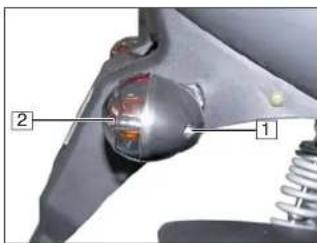 Sachs Speedforce 50 (2008) - Blinkleuchten vorne und hinten - 2