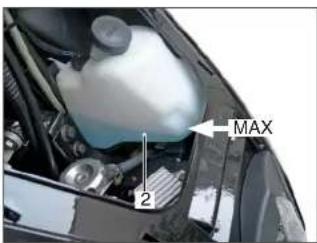 Sachs Speedjet RS (2009) - Kühlmittelstand kontrollieren - 2