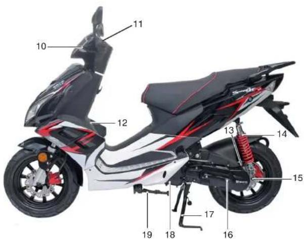 Sachs Speedjet RS (2009) - Fahrzeugansicht links - 1
