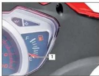Sachs Speedjet RS (2009) - Kraftstoffvorrat, Tanken - 1