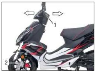 Sachs Speedjet RS (2009) - Lenkungslager prüfen Teleskopgabel prüfen - 1