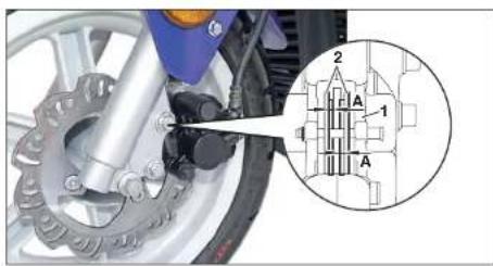 Sachs Speedjet RS (2009) - Bremsbeläge kontrollieren - 1