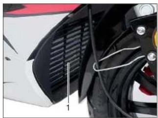 Sachs Speedjet RS (2009) - Kühlereinlaß - 1