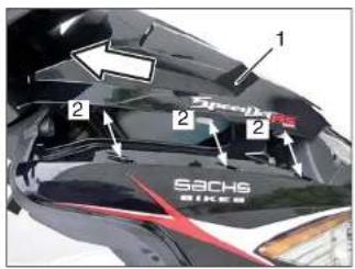 Sachs Speedjet RS (2009) - Kühlmittel nachfüllen - 1