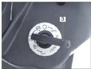 Sachs BEE 125 (2008) - Motor abstellen - 1
