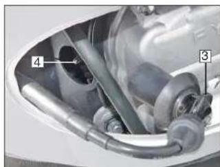 Sachs BEE 125 (2008) - Zündkerze nur bei kaltem Motor prüfen bzw. wechseln. - 1
