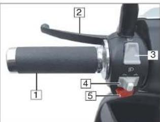 Sachs BEE 125 (2008) - Kontrollleuchten - 2