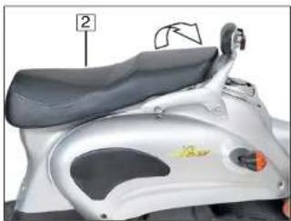 Sachs BEE 125 (2008) - WARNUNG - 1