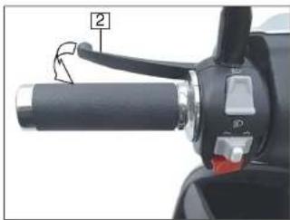 Sachs BEE 125 (2008) - Starten mit E-Starter - 2
