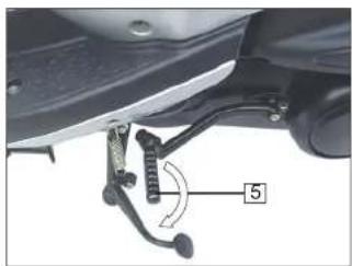Sachs BEE 125 (2008) - Starten mit Kickstarter - 1