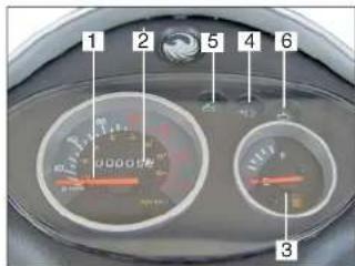 Sachs BEE 125 (2008) - Cockpit - 1