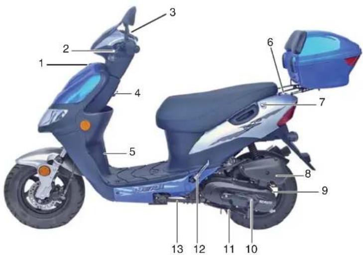 Sachs 49ERII (2009) - Fahrzeugansicht links - 1