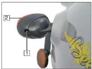 Sachs BEE 50 (2007) - Abblend- Fernlicht - 3