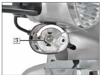Sachs BEE 50 (2007) - Abblend- Fernlicht - 4