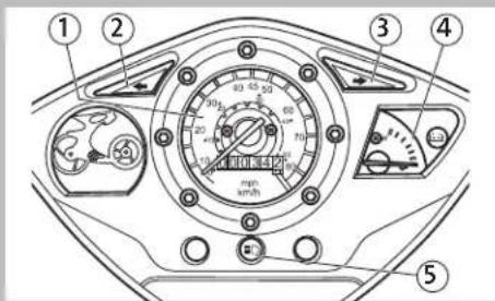 Emco Novum S 5000 - Schalterkombination links - 1