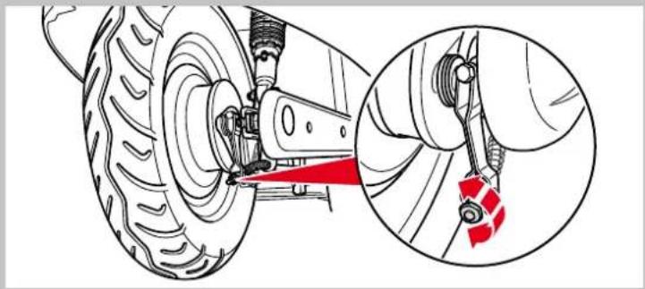 Emco Nova R 2000 - Hinterradbremse - 1