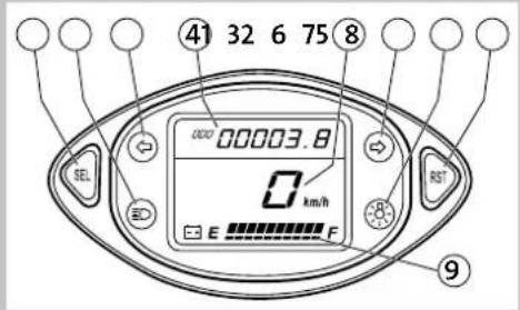 Emco Nova R 2000 - Schalterkombination links - 1