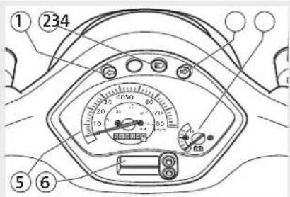 Emco Novantic C 2000 - Schalterkombination links - 1
