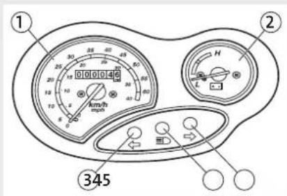 Emco Novette Twin - Schalterkombination links - 1