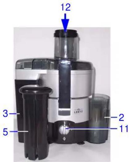 Lentz Juice King 800 - Gerät vorbereiten - 6