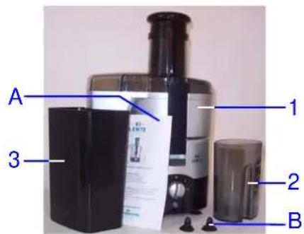 Lentz Juice King 600 - Auspacken - Lieferumfang - 1