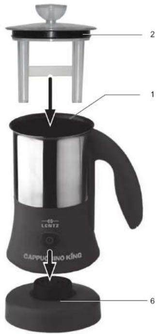 Lentz CAP300 - Milchsorten - 13