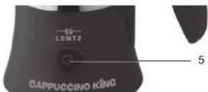 Lentz CAP300 - GEBRAUCHSANLEITUNG Cappuccino King - 1