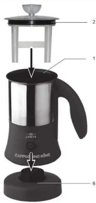 Lentz CAP160 - Milchsorten - 6