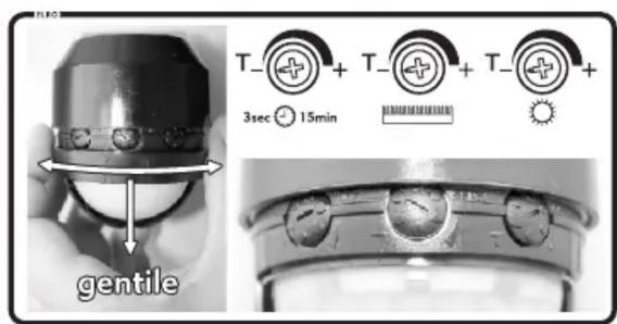 T- + T- + T- + 3sec 15min gentile