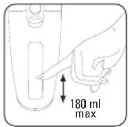 180 ml max