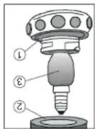 BOMANN EH 371G - BILD 12 Austausch der Lampe. - 1