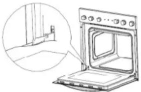 BOMANN GH 552 E - Backofentür aushängen Backofentür aushängen - 1