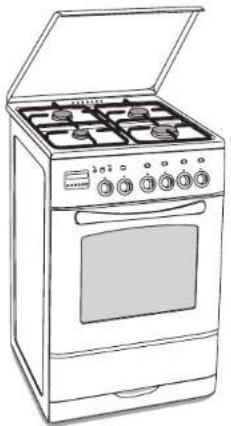 BOMANN GH 495 IX - GEBRAUCHSANWEISUNG FÜRGASHERDE - 1
