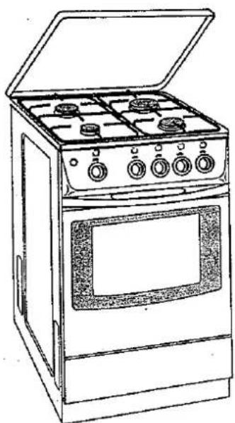 BOMANN GH 384 - GEBRAUCHSANWEISUNG FÜR GASHERDE - 1
