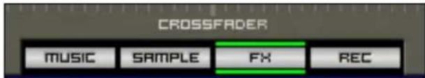 CROSSFADER MUSIC SAMPLE FX REC