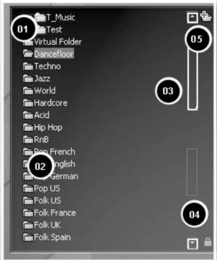 HERCULES VirtualDJ DJC MP3 e2 - b) Browserbereich - 2
