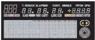 8.88 T. REMAIN ELAPSED CONT. SINGLE PITCH BPM 8.8. 8.6. 8.8. +0.8.8.9 KO 1200 1200 1200 1200 1200 1200 1200 A B C D E F G H I J K L M N O P Q R S T U V W X Y Z