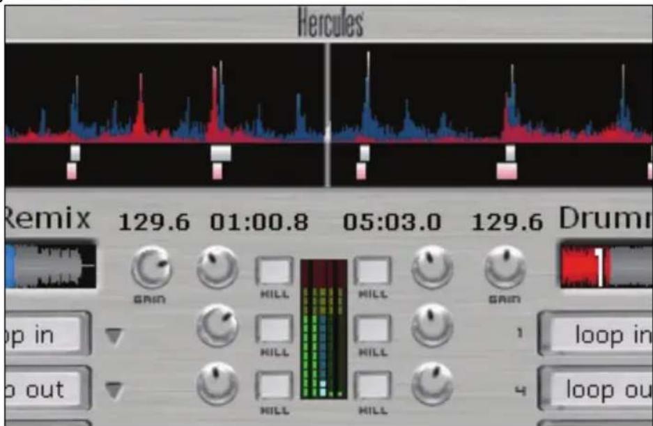 HERCULES VirtualDJ 5 DJC Edition - iv) Aktivität des Pitchfaders in VirtualDJ - 1