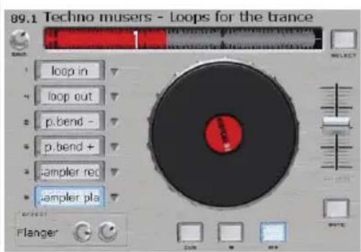 89.1 Techno muters - Loops for the trance LOGO loop in loop out p.bend - p.bend + ampler rec ampler pla Flanger