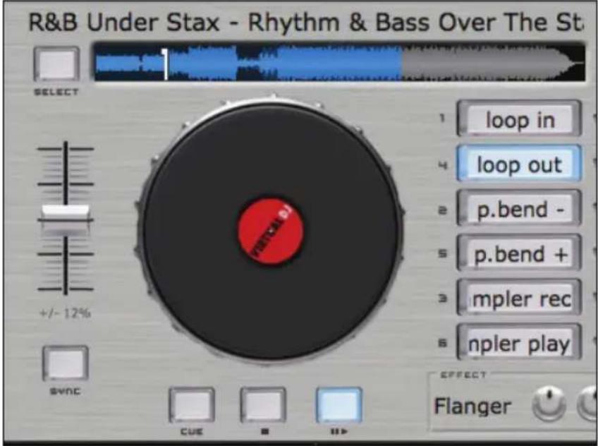 R&B Under Stax - Rhythm & Bass Over The St SELECT 1 loop in 4 loop out 2 p.bend - 5 p.bend + 3 mpler rec 6 npler play SYNC CUE II EFFECT Flanger